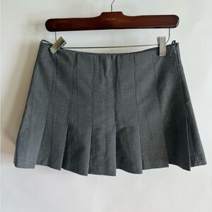Zara pleated mini skirt like new